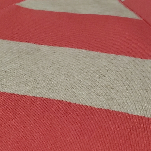 🔥Sale 2 for $15🔥Gap Bowery pink tan stripe ST - Picture 6 of 8